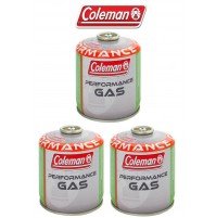 BOMBOLETTA CARTUCCIA GAS COLEMAN c300 performance FILETTO 240 g GAS * 3 PEZZI *
