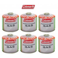 BOMBOLETTA CARTUCCIA GAS COLEMAN c300 performance FILETTO 240 g GAS * 6 PEZZI *