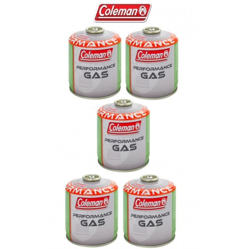 BOMBOLETTA CARTUCCIA GAS COLEMAN c300 performance FILETTO 240 g GAS 6 PEZZI * 