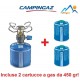 FORNELLO CAMPEGGIO A GAS BLEUET MICRO  PLUS POTENZA 1300 WCAMPINGAZ+ 2 CARTUCCE